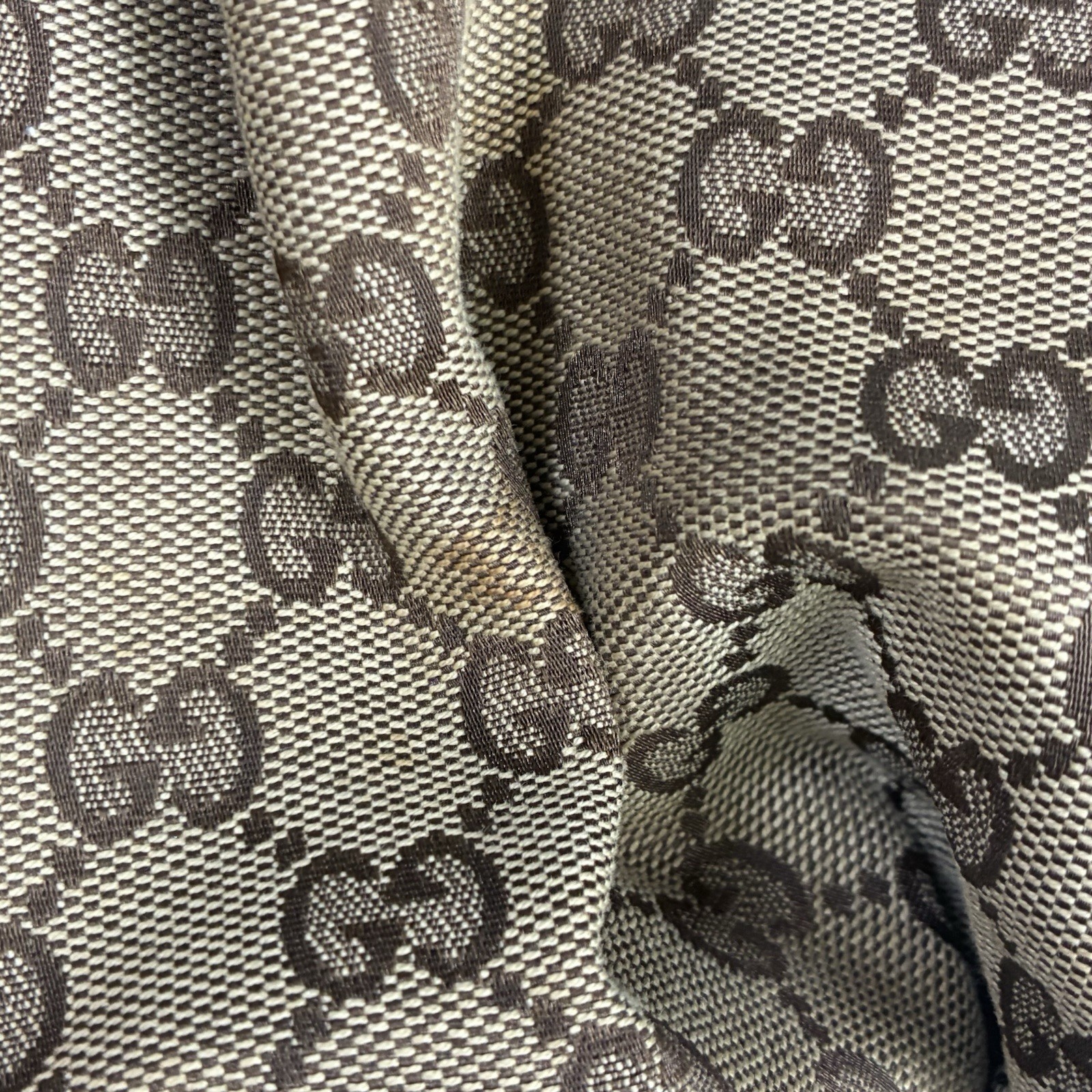 Gucci GG Canvas Sukey Shoulder Bag 247902 Brown 2Way