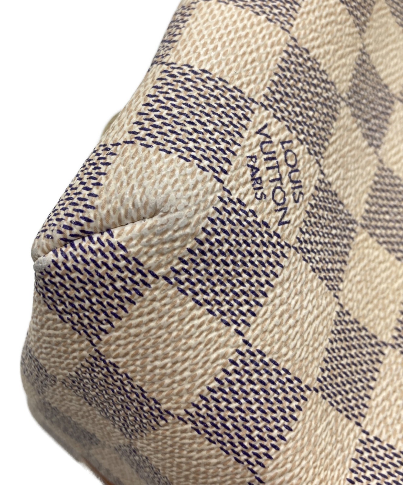 Louis Vuitton Cabas PM N41376 White Tote Bag #TFB2721