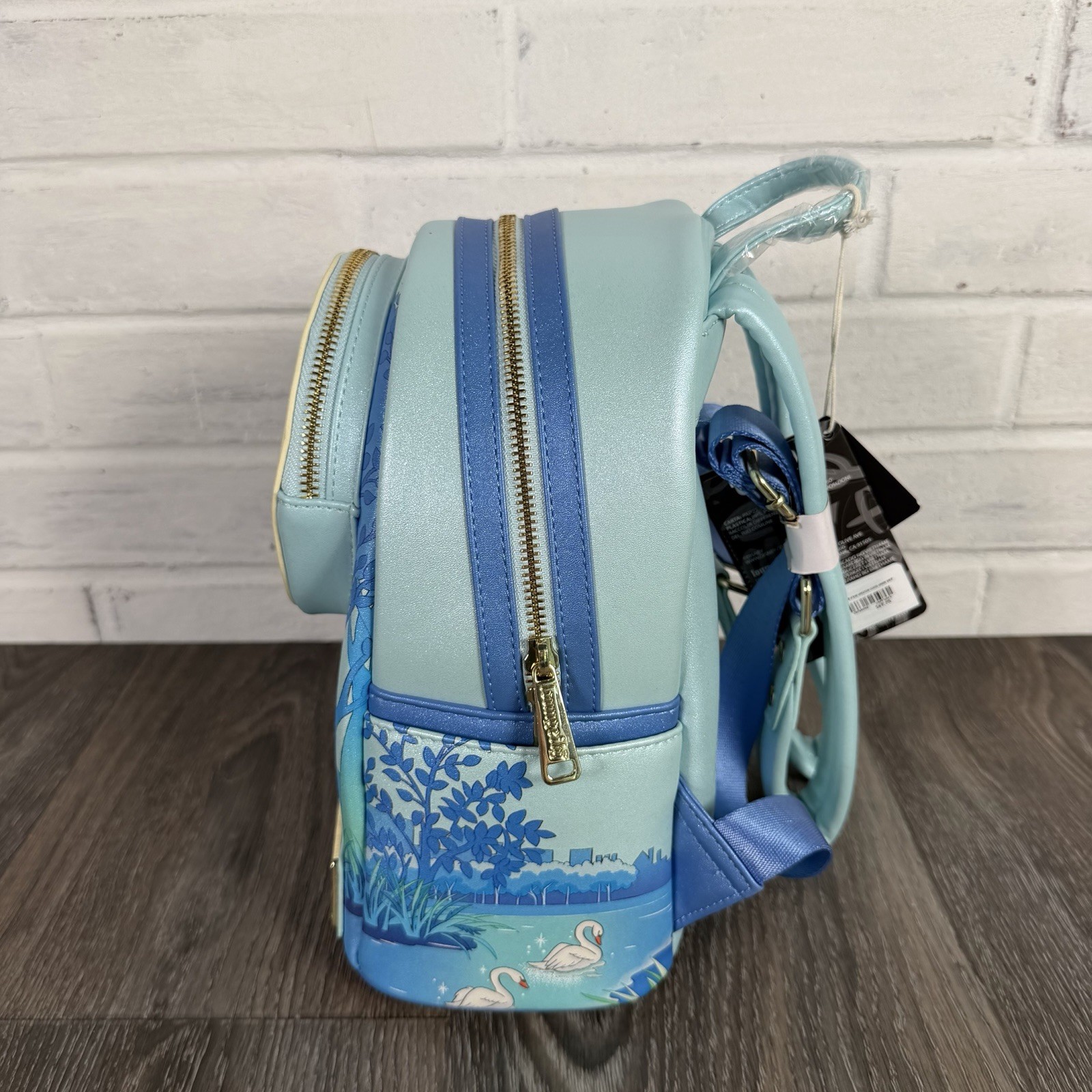 Loungefly Disney Peter Pan You Can Fly Mini Backpack Glow Moon GITD READ