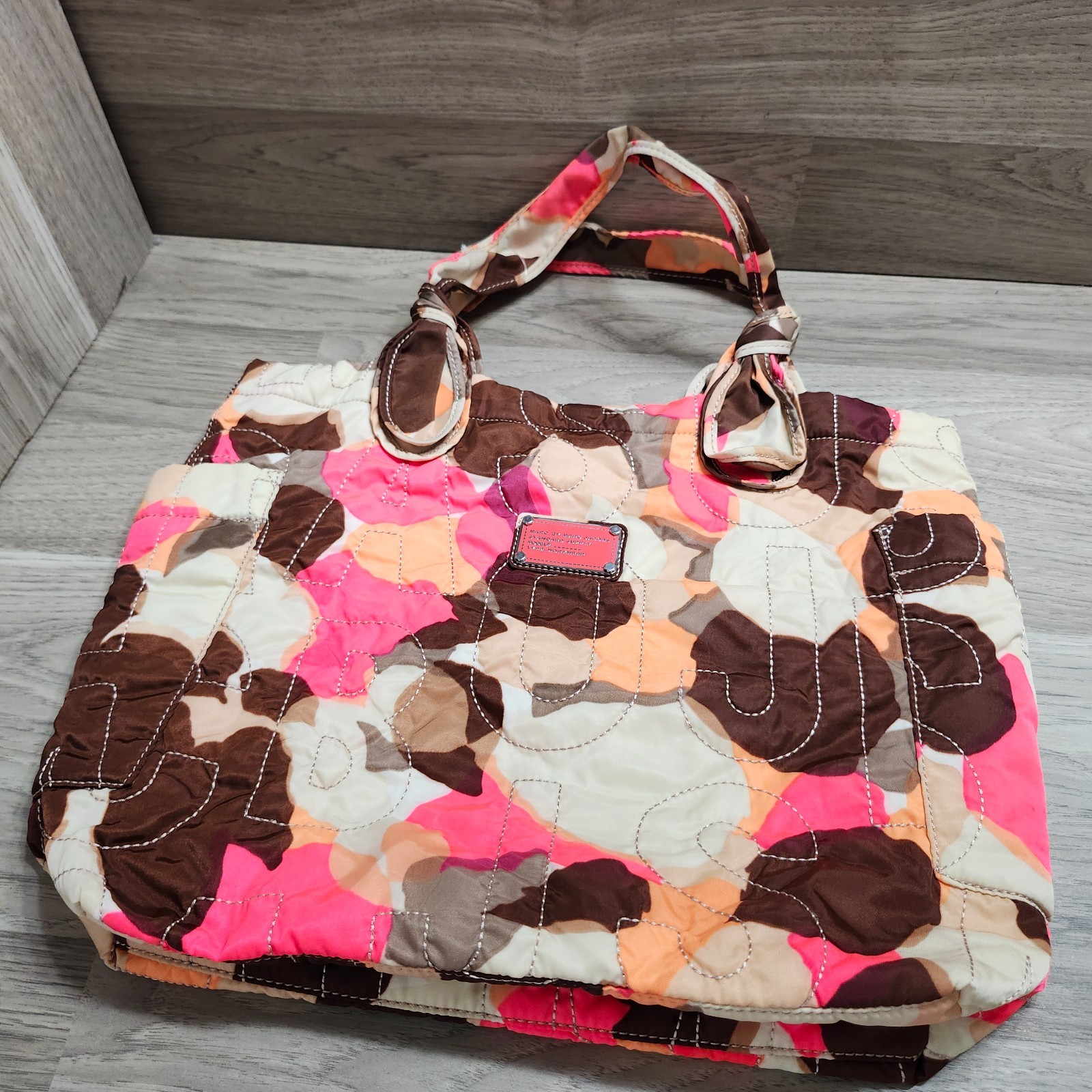 Marc By Marc Jacobs Quilted Print Tate Tote Bag