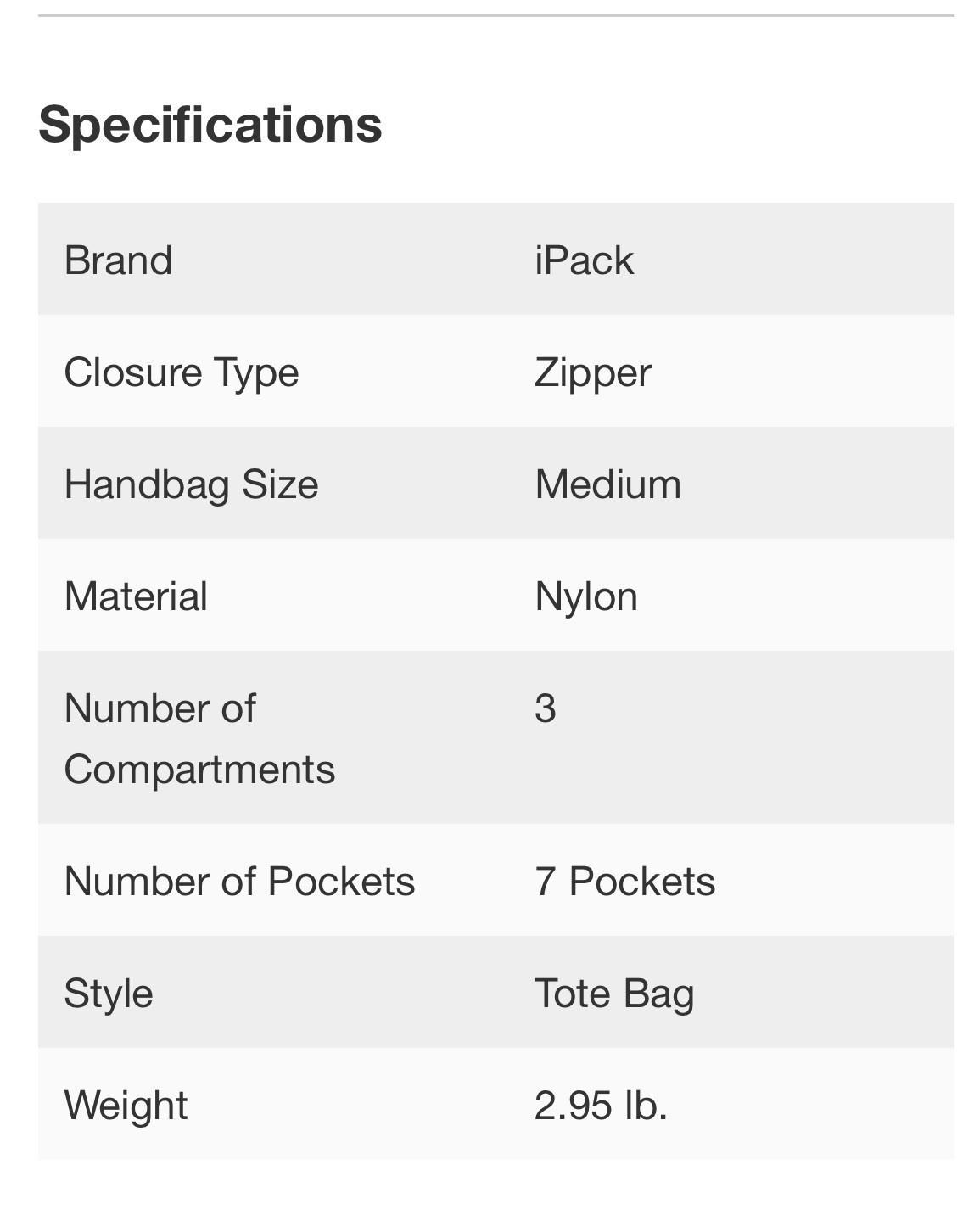 iPack Puffy Fashion Tote Luggage Bag Travel Adjustable Strap Laptop Pocket NEW!