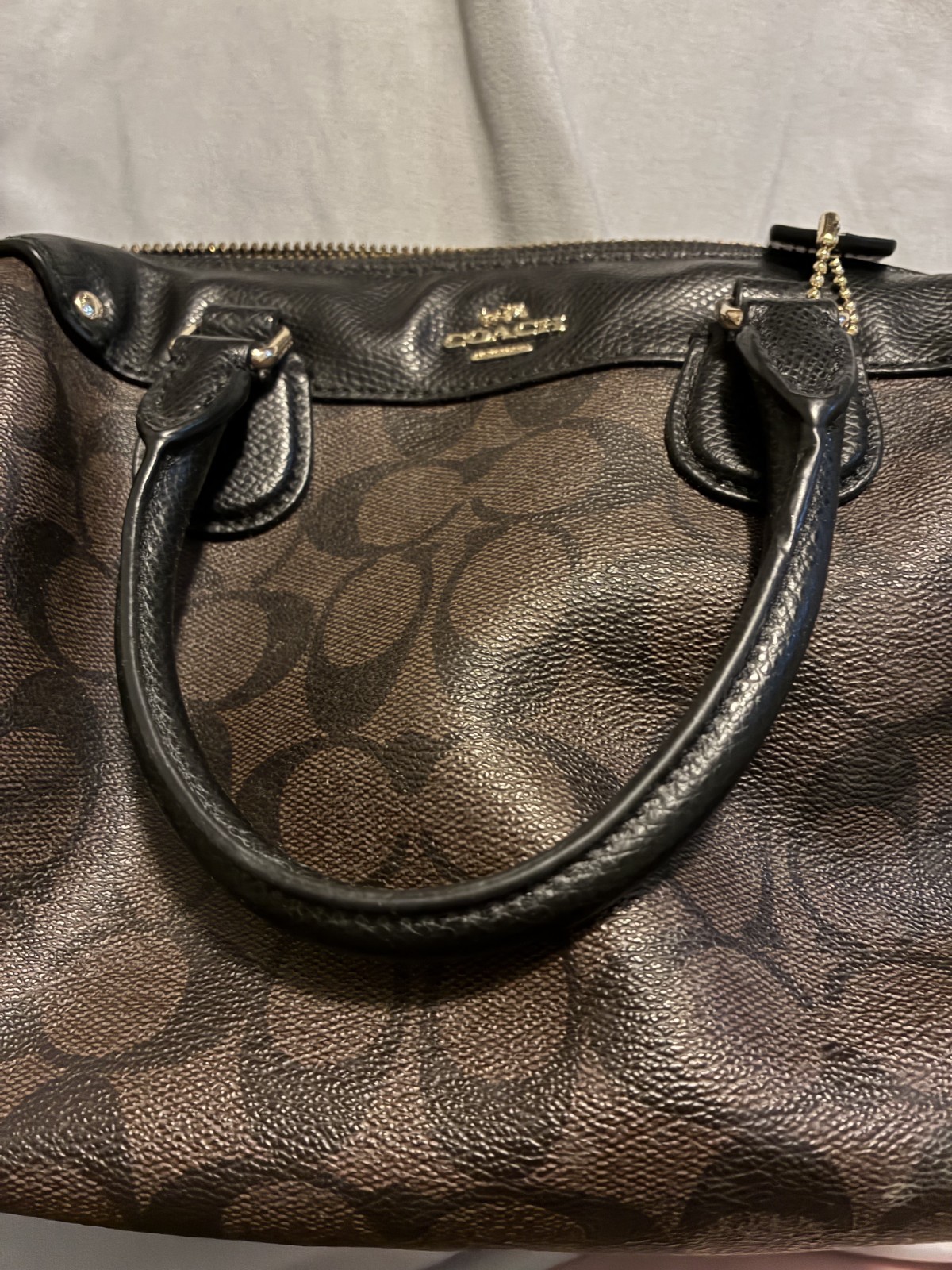 Small Coach Bennett satchel Canvas