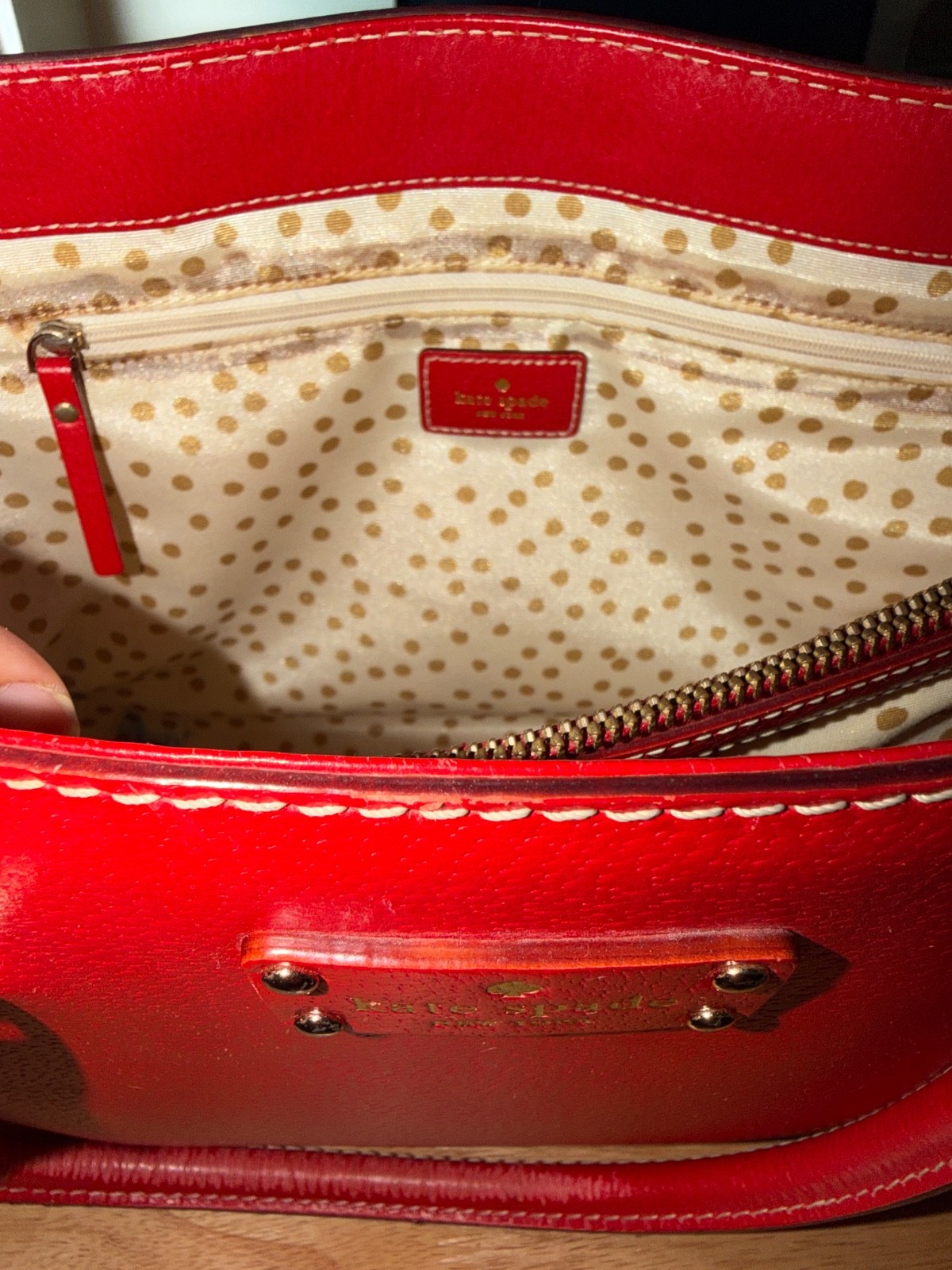 Kate Spade New York Tote Woman’s Shoulder Bag – Red