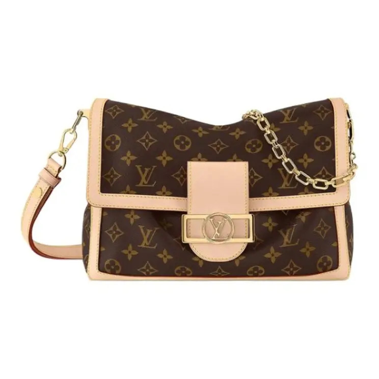 LOUIS VUITTON Dauphine Soft Single Shoulder Crossbody Bag Women’s 11×4.3×7.8 in