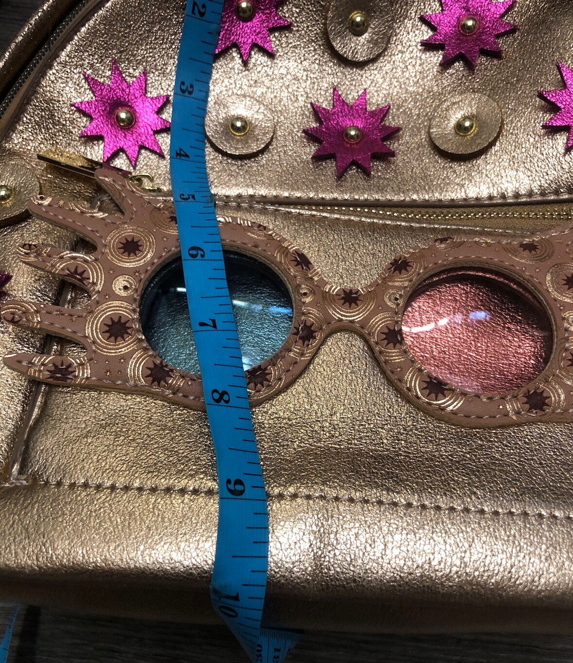 Luna Lovegood Mini Backpack Gold Harry Potter Danielle Nicole
