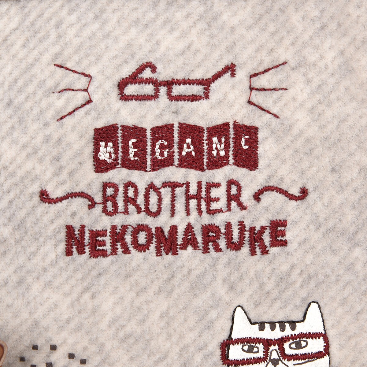 Cat Tote Bag Cream