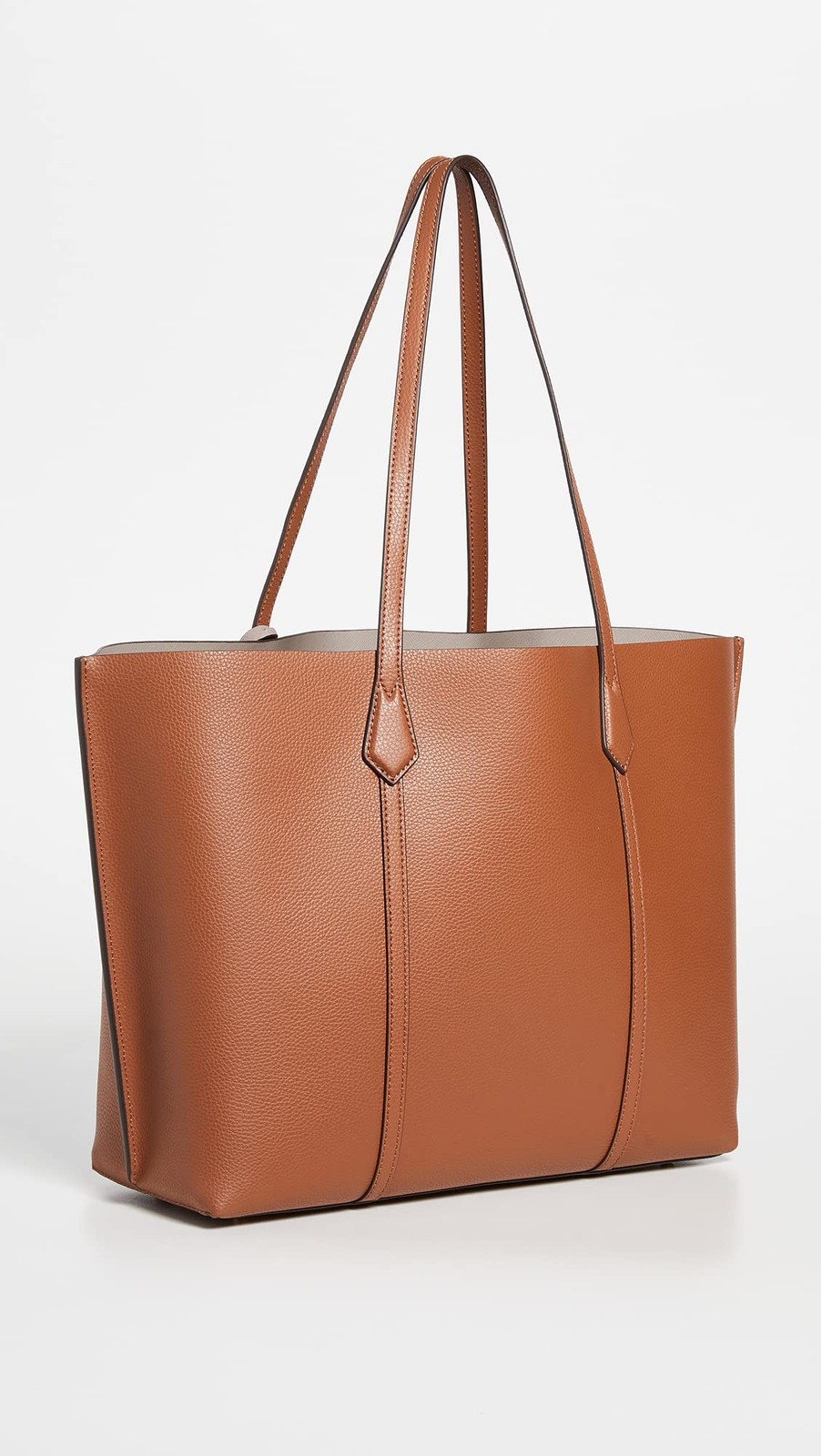 Tory Burch Women’s Perry Triple Compartment Tote, Light Umber, Brown, One Size