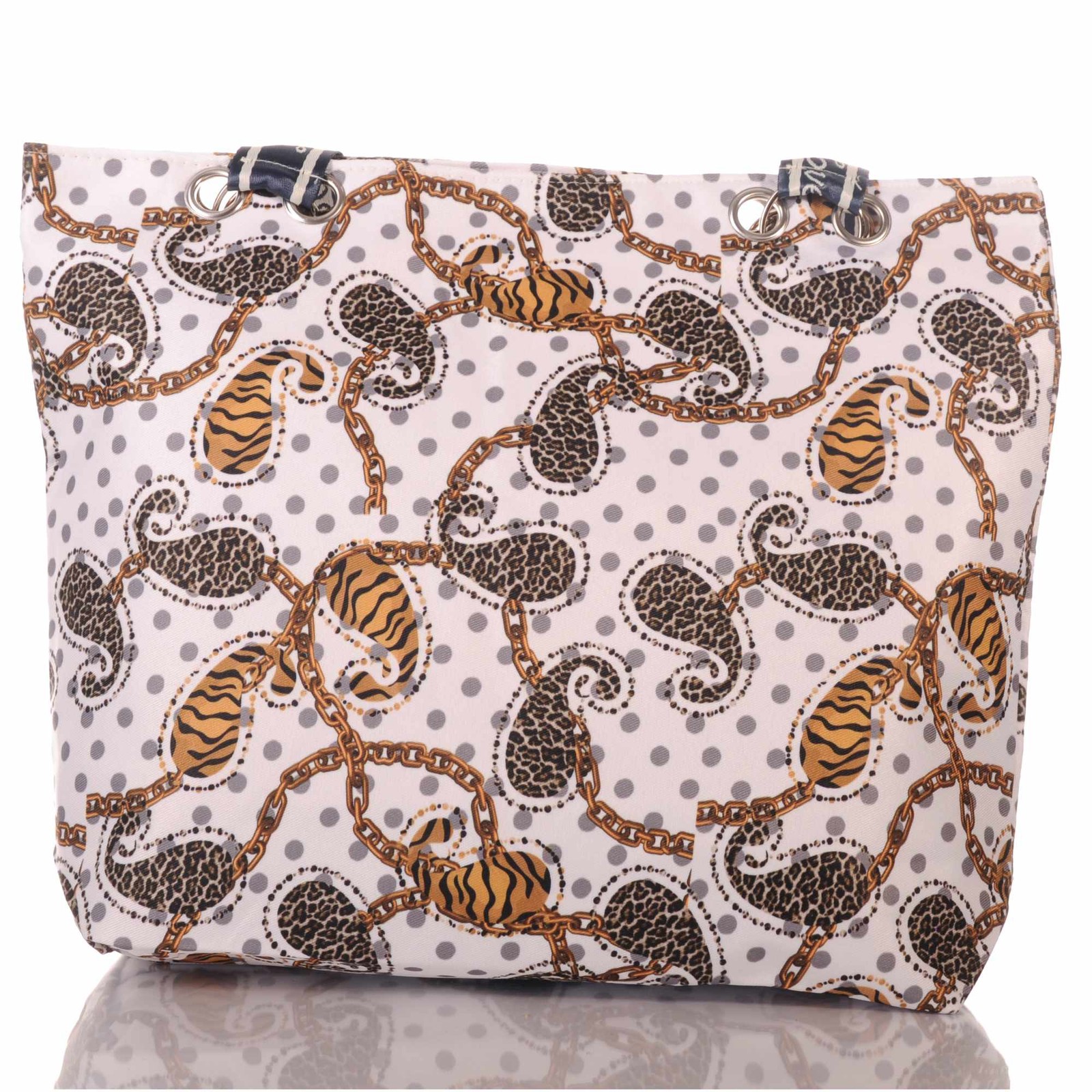 Beach bag women animal print zip beach bag holiday 30719