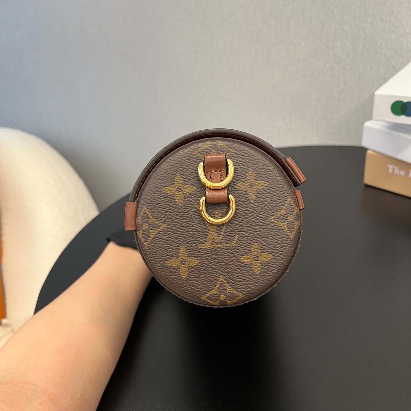 Louis Vuitton Papillon Trunk Normal Brown Monogram Canvas Crossbody Bag US Ship