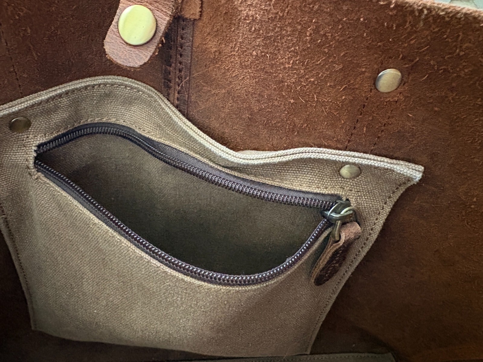 S-ZONE Genuine Leather Large Shoulder Tote Bag for Women in Deep Brown Color