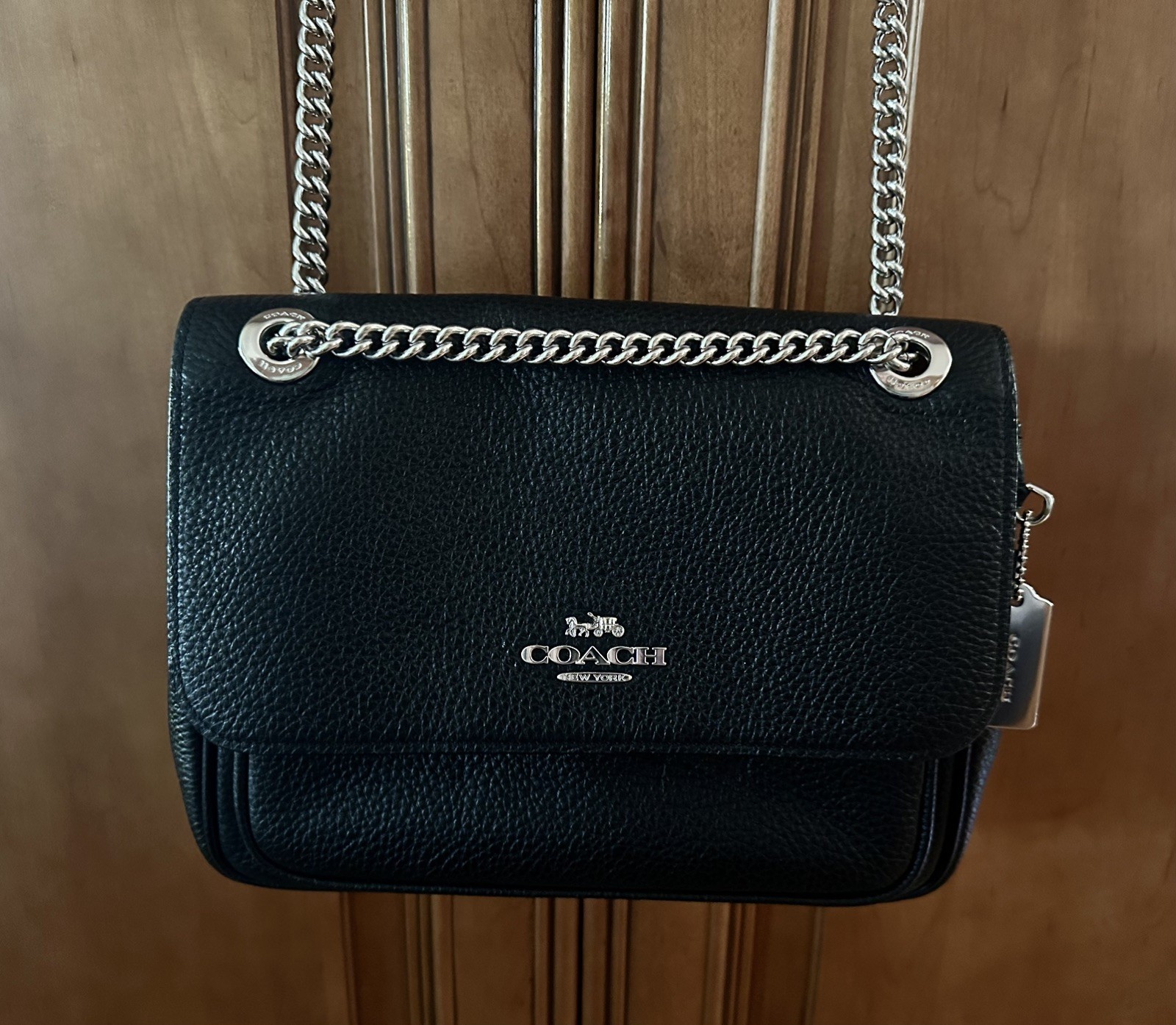 Coach Klare 25 Shoulder / Crossbody Black Leather Bag – CC353 Retail $450 NWOT