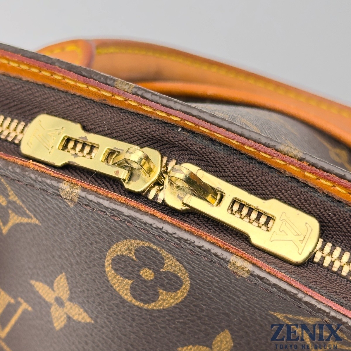 USA-Made Louis Vuitton Ellipse MM Monogram Canvas Leather Handbag M51126 Y2K LV