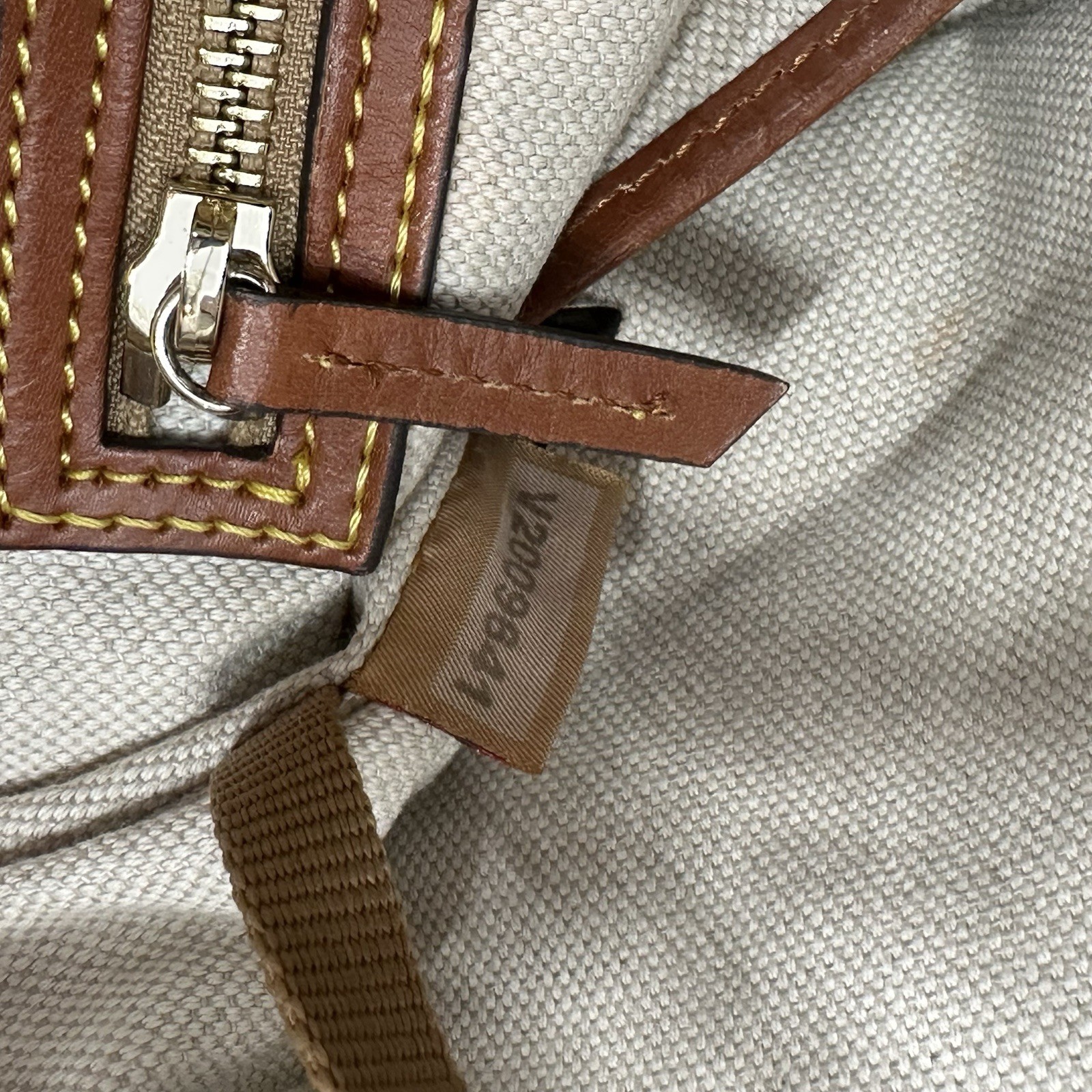 Dooney & Bourke Pebble Grain Medium/large Zip Barlow Purse In Elephant Nice