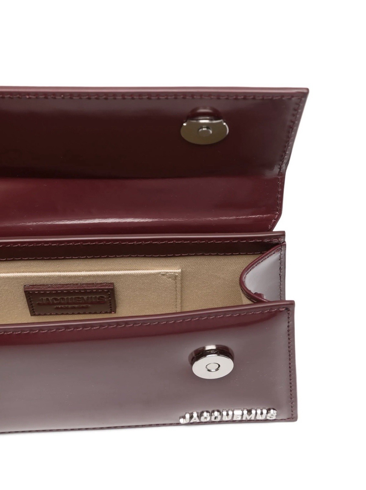 Jacquemus Le Long Chiquito Burgundy bag