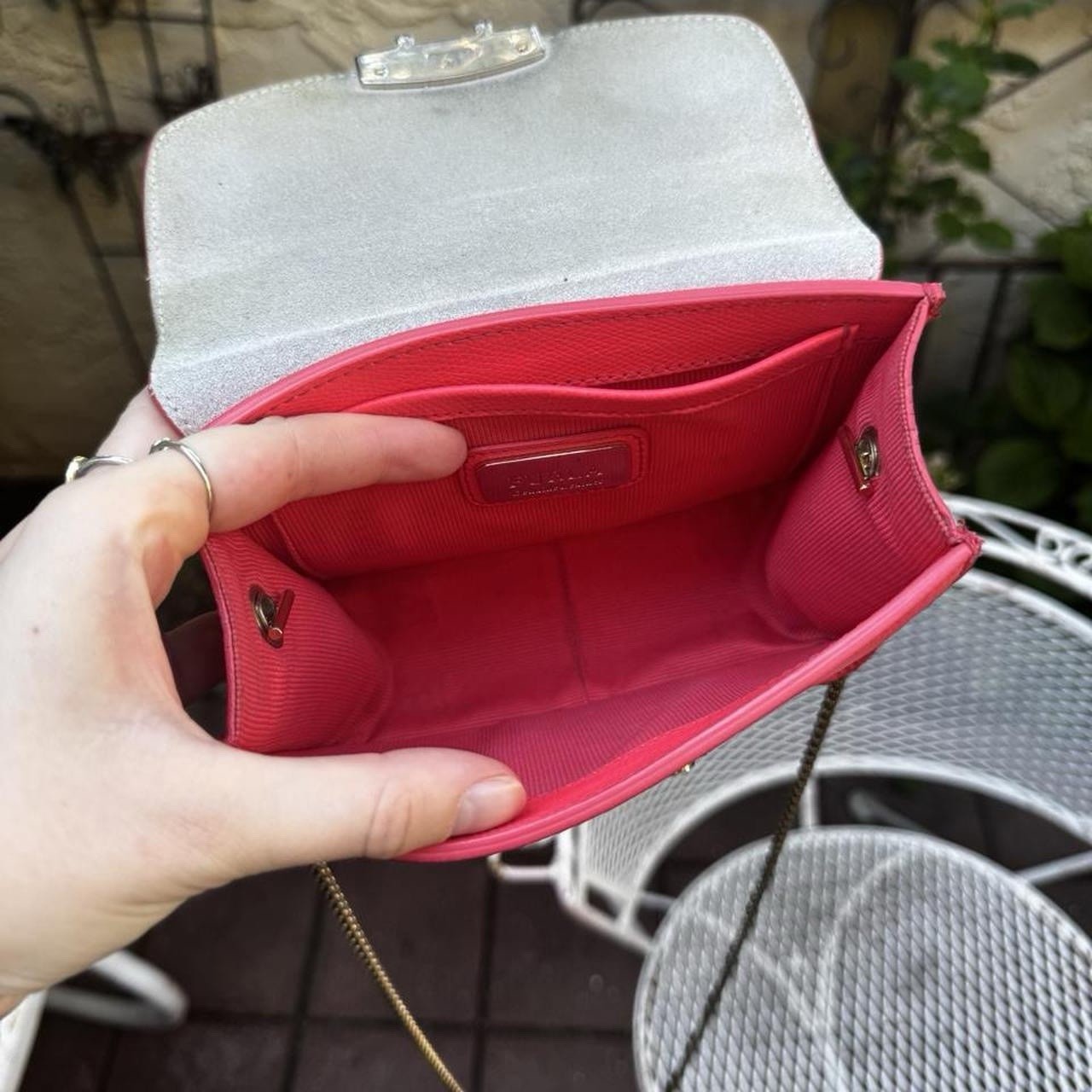 Furla Hot Pink Mini Crossbody