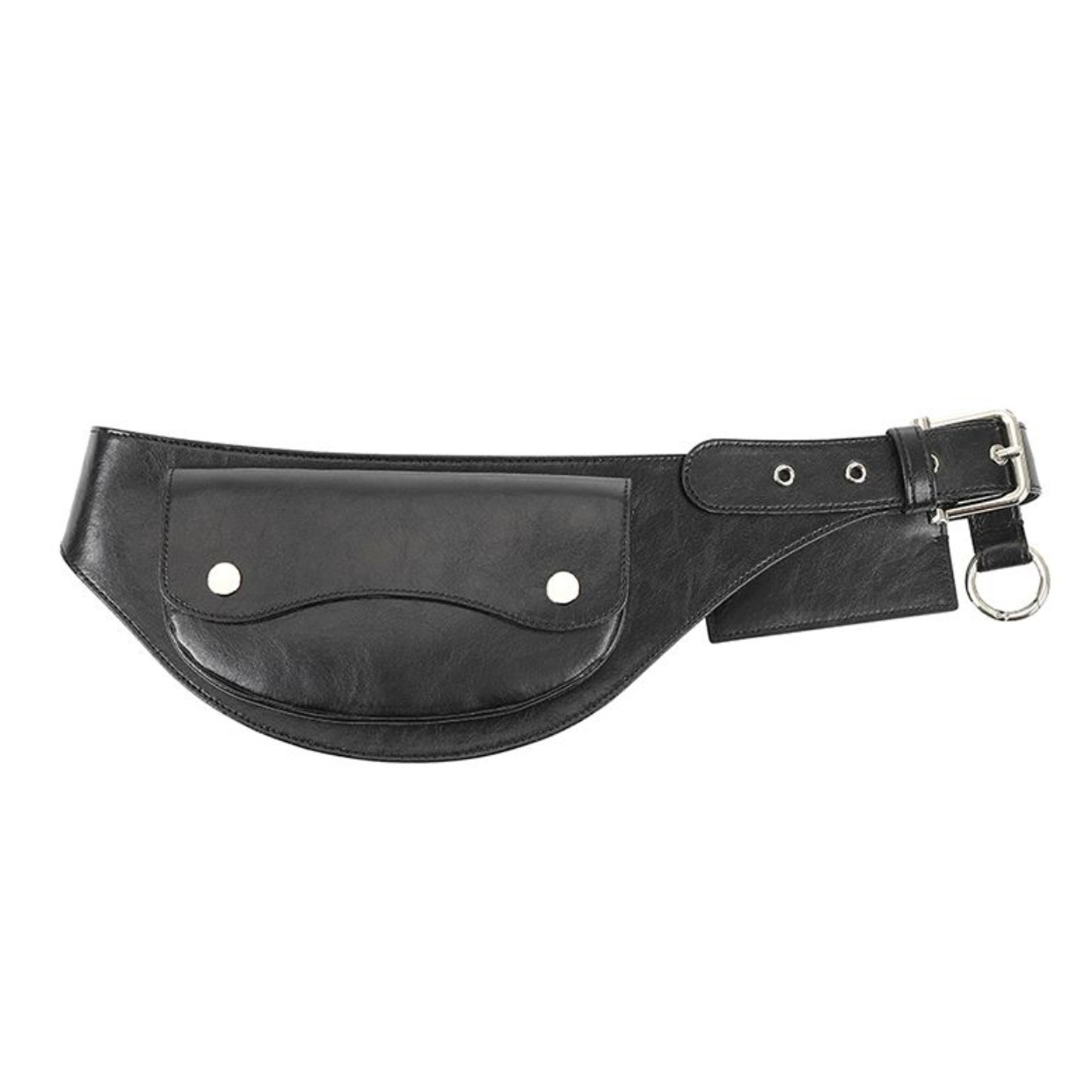 OSOI_POCKET BELT BAG [WASHED BLACK] / OSOI BELT BAG