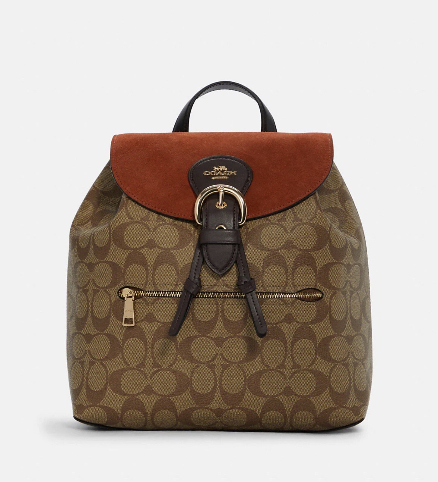 ☂️🍄Coach Kleo Backpack In Signature Canvas NWT👍👍👍👍👍