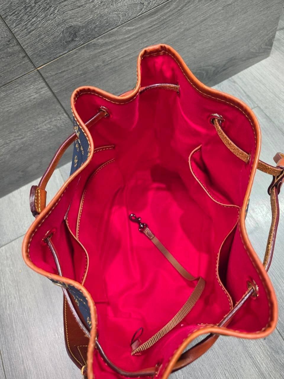 Dooney & Bourke Blakely Collection Tasha Logo Drawstring bucket Bag B000774
