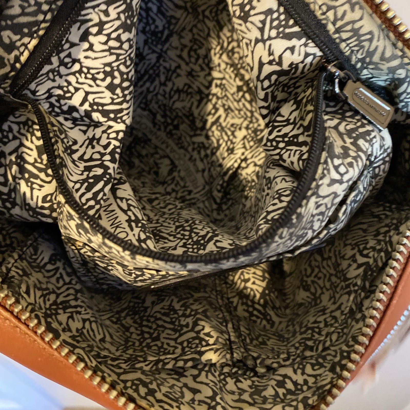 Rebecca Minkoff Mini Mac Crossbody Almond Color Purse
