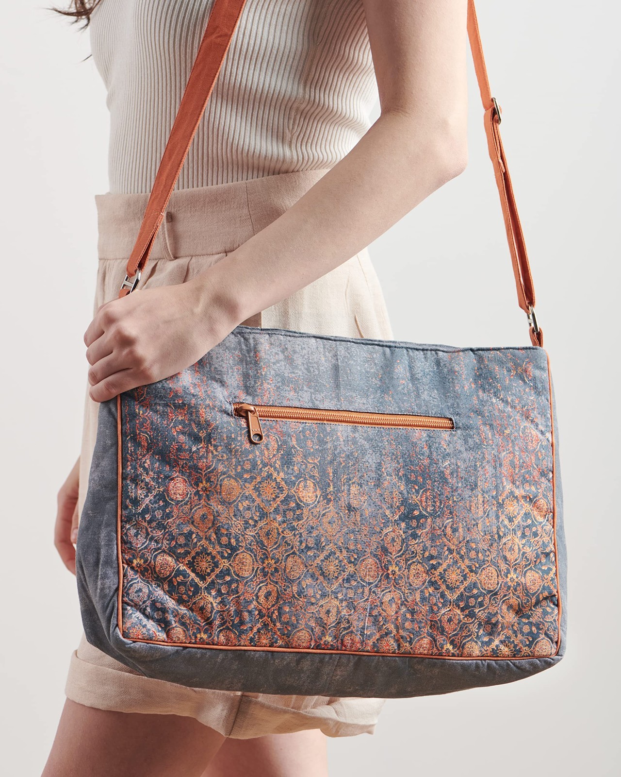 Stylish Cotton Shoulder Bag for Women – Versatile Handbag, Perfect for Everyday