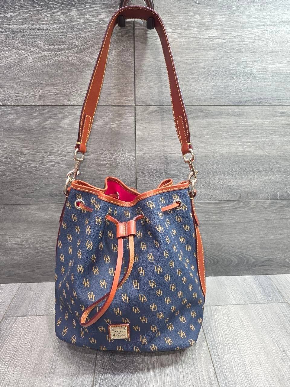 Dooney & Bourke Blakely Collection Tasha Logo Drawstring bucket Bag B000774