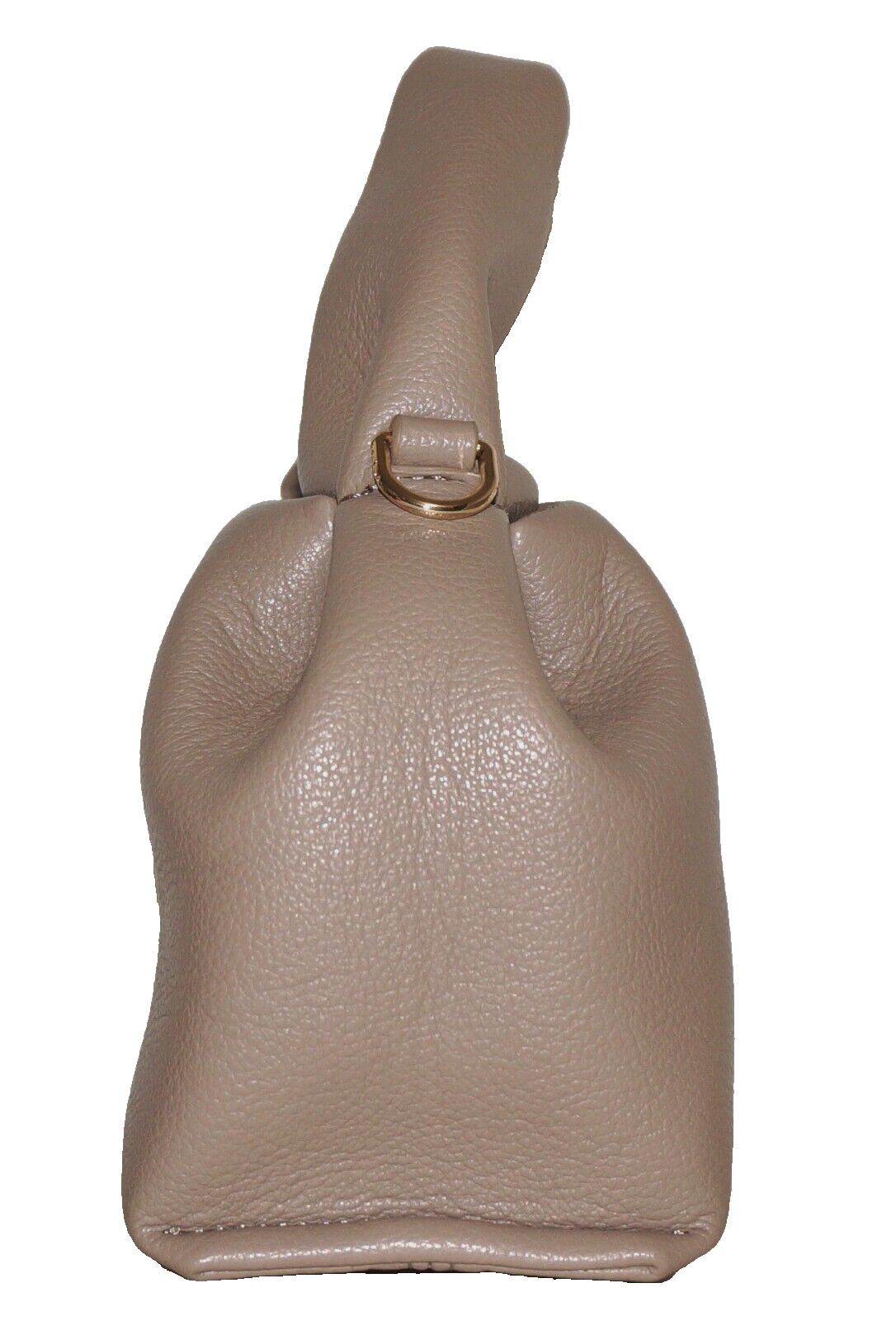 POLENE Edition Taupe (Beige) Leather NUMERO NEUF MINI Handbag 5.5 x 9 *NO STRAP