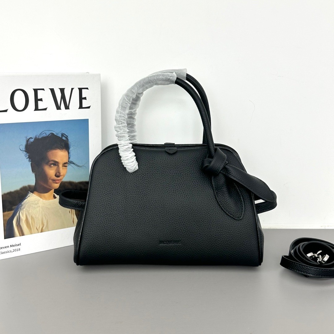 Jacquemus Turismo Bag – Black Top Handle Bag