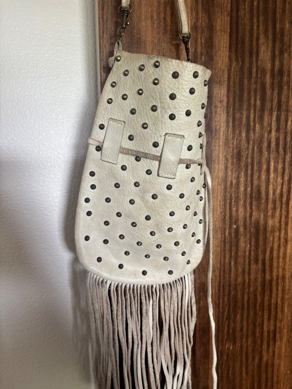 Two Bar West Frigned Crossbody Bag