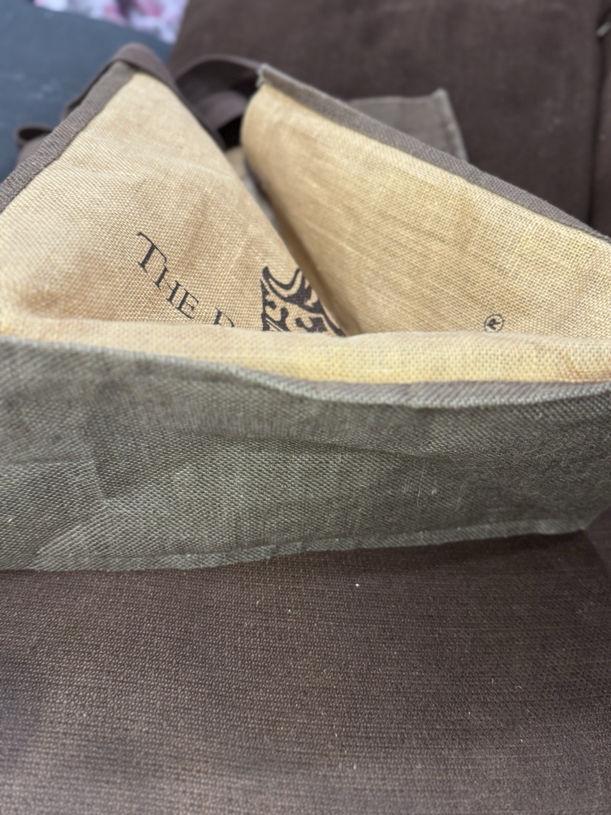 The Ritz-Carlton Dubai Brown/Beige Tote. 16”x 16”x 7.5” Collectible Bag Luxury