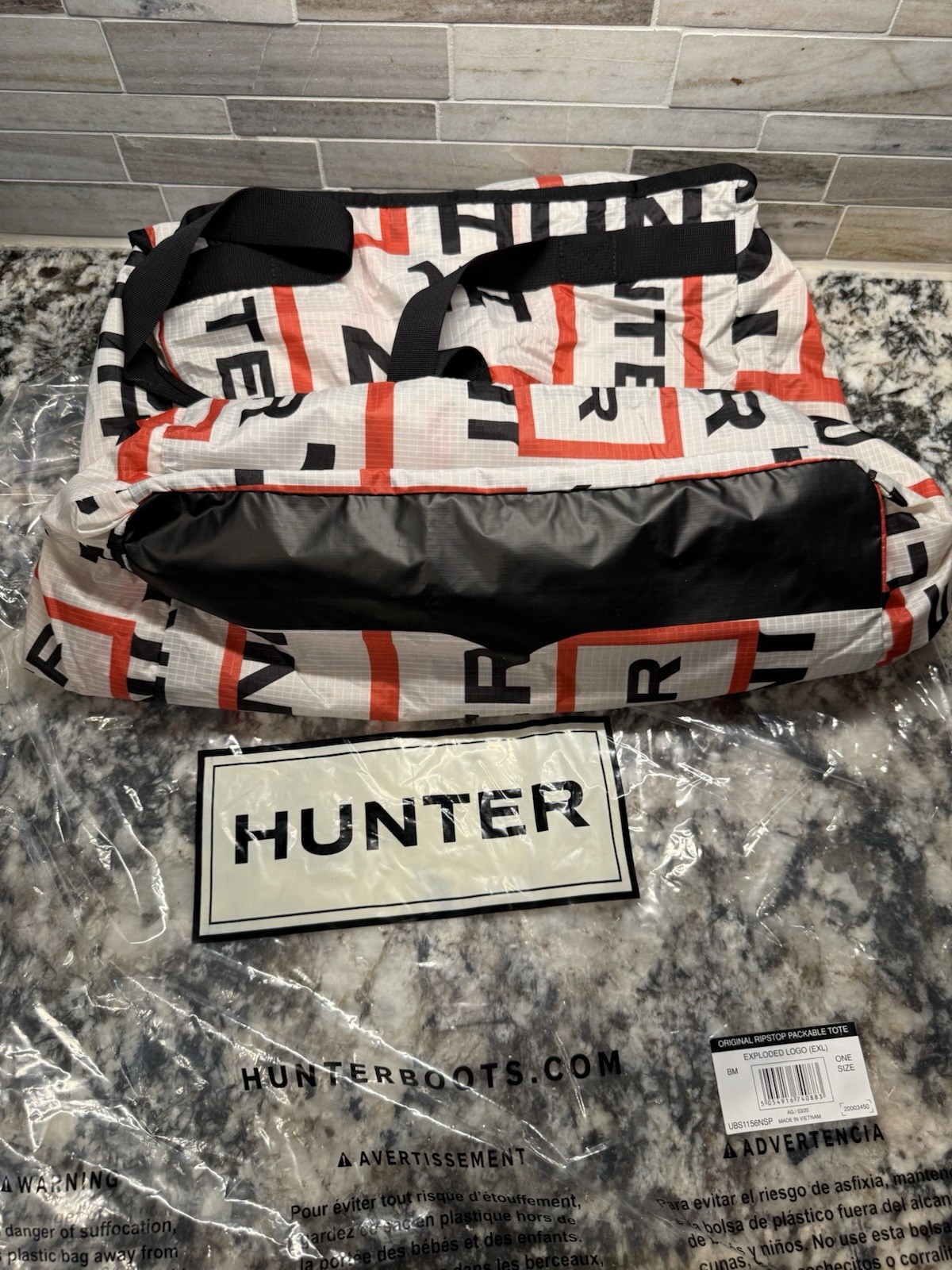 Hunter Ripstop Packable Tote
