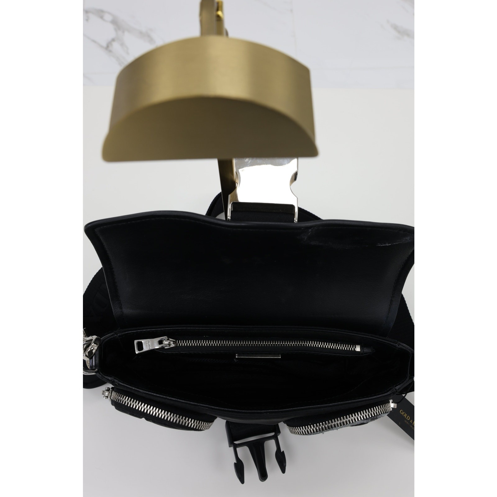 PRADA POCKET CROSSBODY HANDBAG