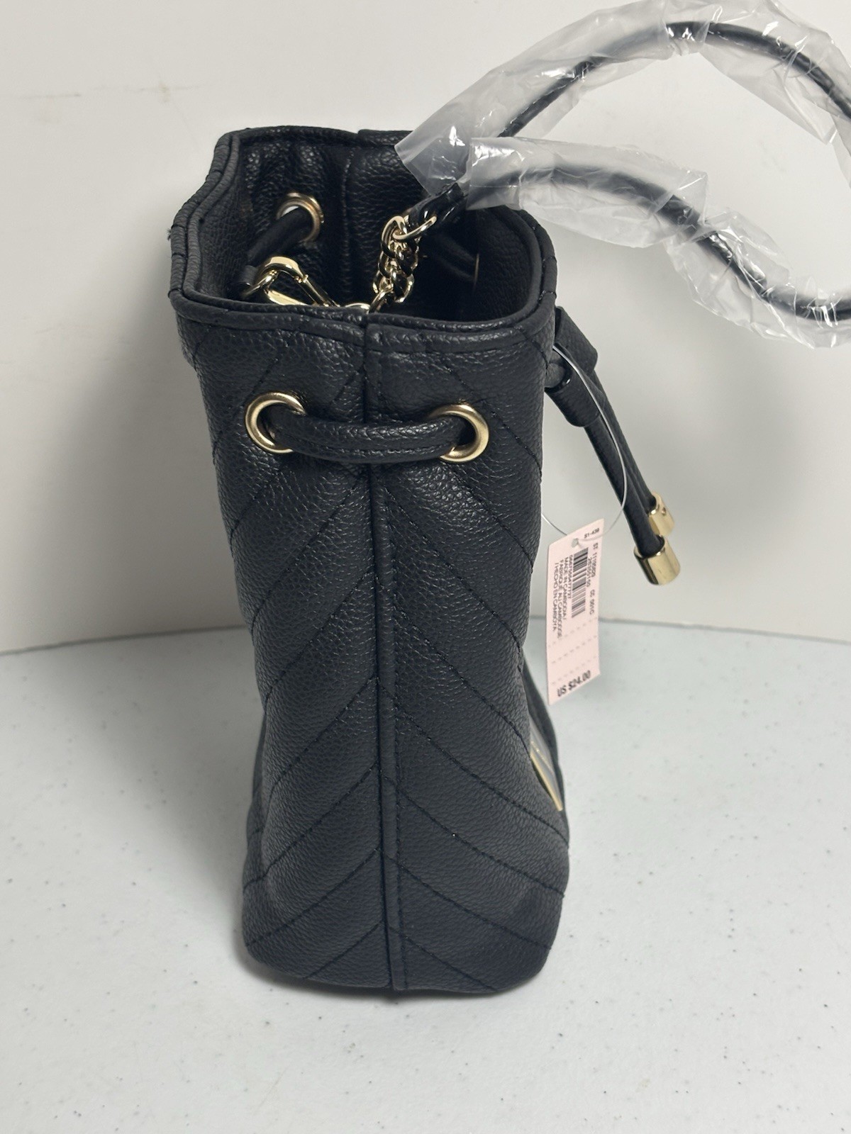 Victoria Secret V-Quilt Perfume Pouch V Monogram NWT