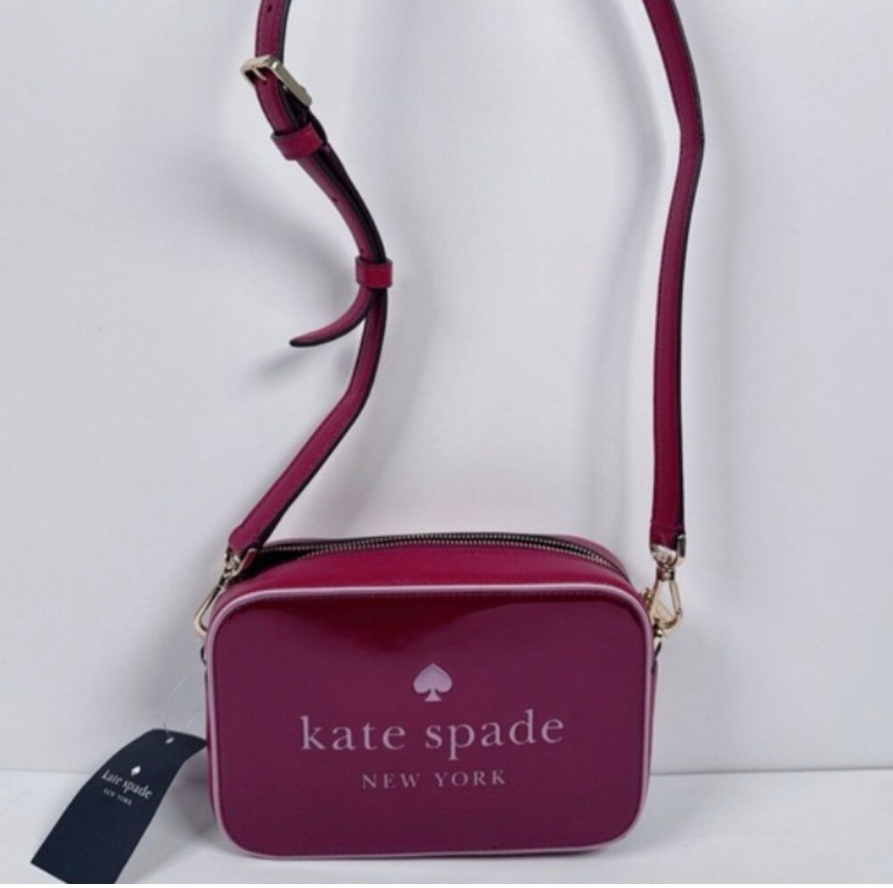 Kate Spade Oh Snap Bag Dark Raspberry Multi