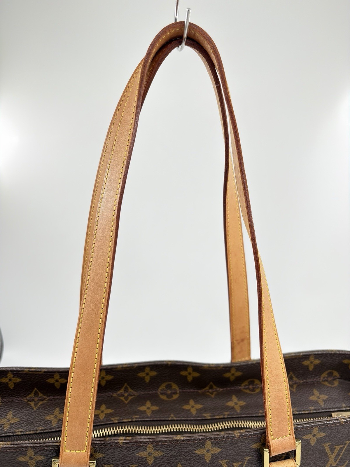 Louis Vuitton Luco Monogram Tote Shoulder Bag M51155 From Japan 104
