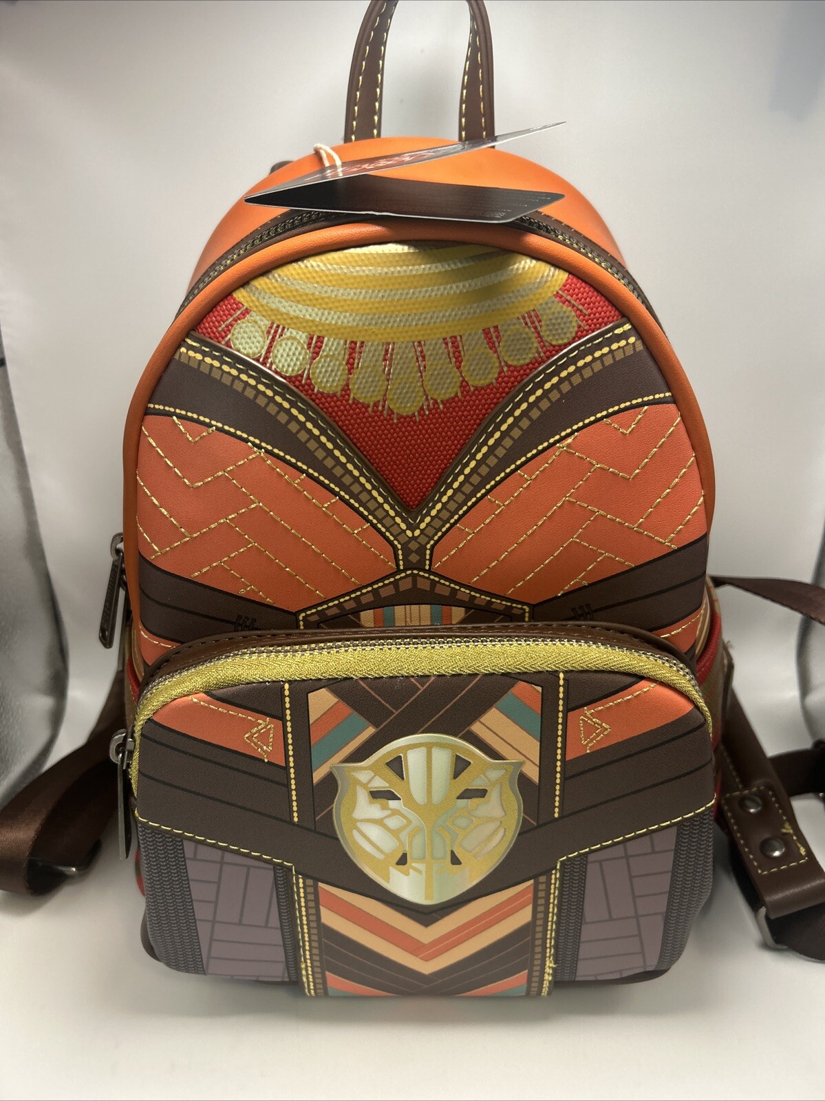 NWT Loungefly Marvel Black Panther Wakanda Forever Okoye Cosplay Mini Backpack
