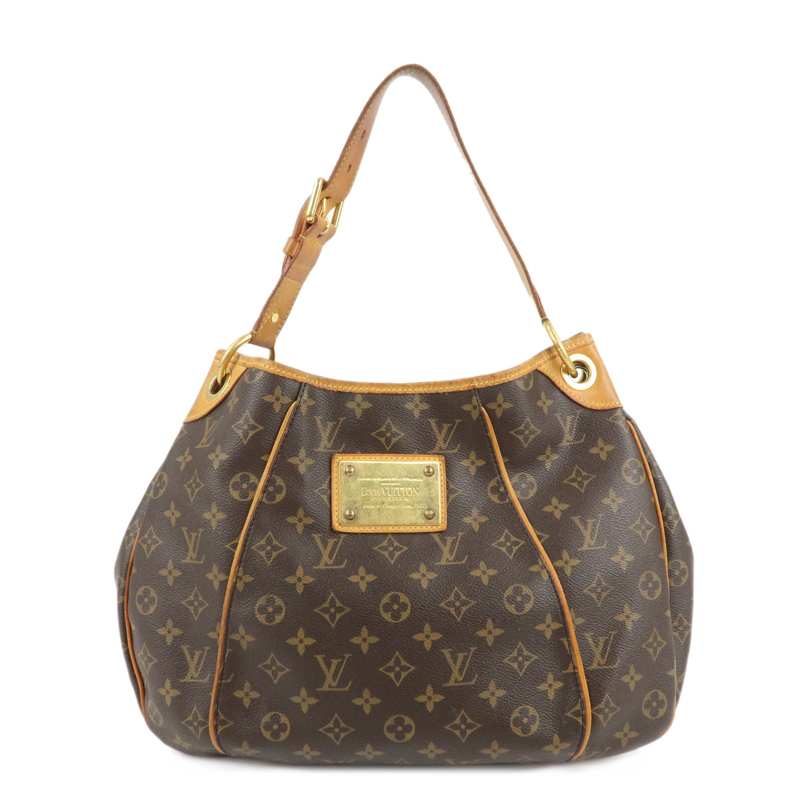 Louis Vuitton Monogram Galliera PM Shoulder Bag M56382 Auth Used