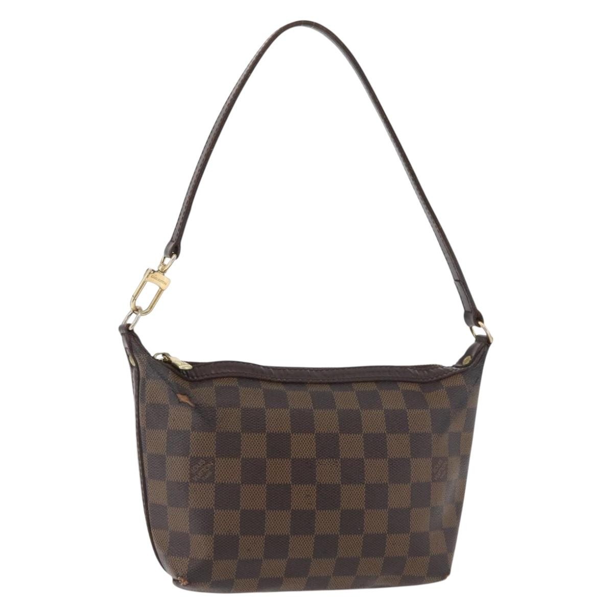 LOUIS VUITTON Damier Ebene Illovo PM Shoulder Bag N51996 LV Auth BA12761