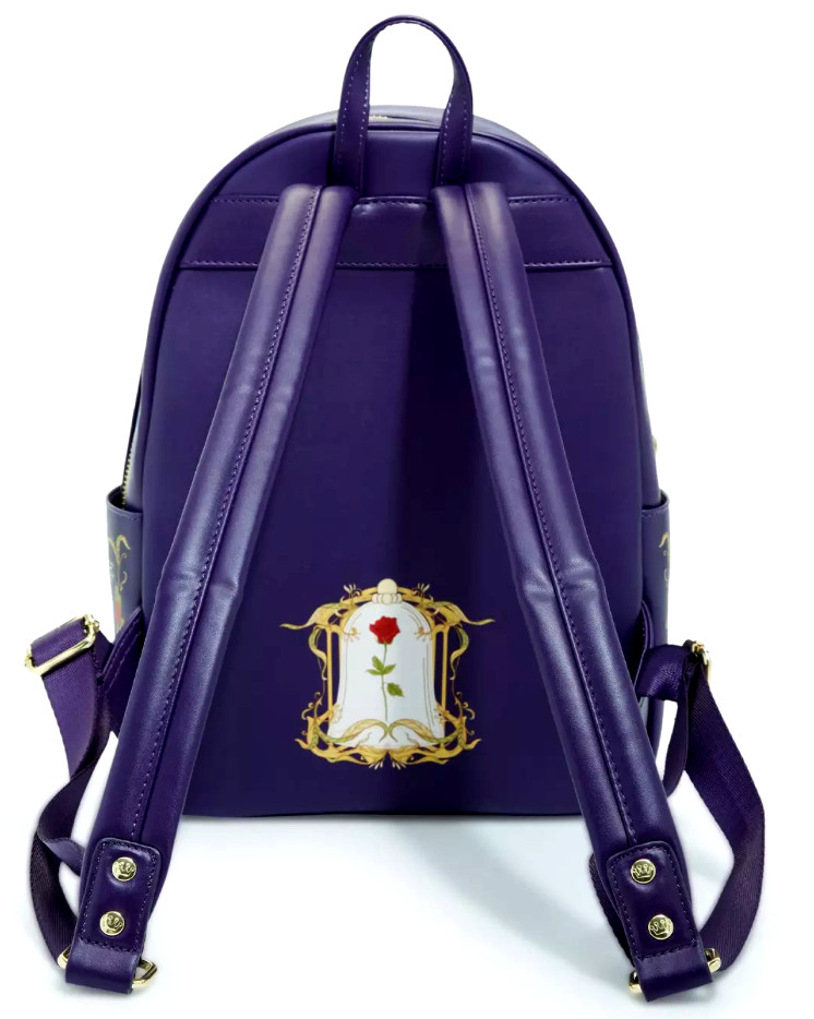 EXCLUSIVE Loungefly Disney Princess Belle and Beast Ornate Portrait Backpack NWT