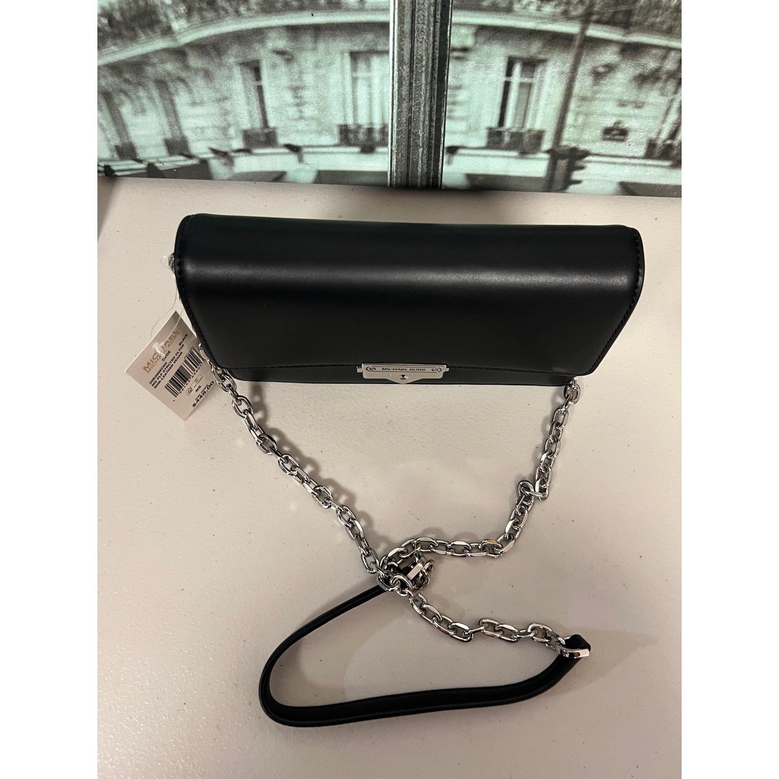 Michael Kors 35R3S0EC60 Cece Medium Clutch IN BLACK