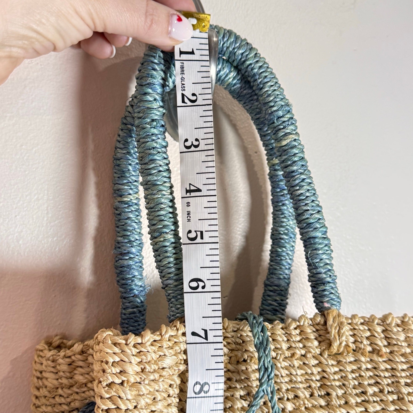 VTG Croft & Borrow Straw Bag Fish 90s Y2K Crossbody Tote Beach Vacation