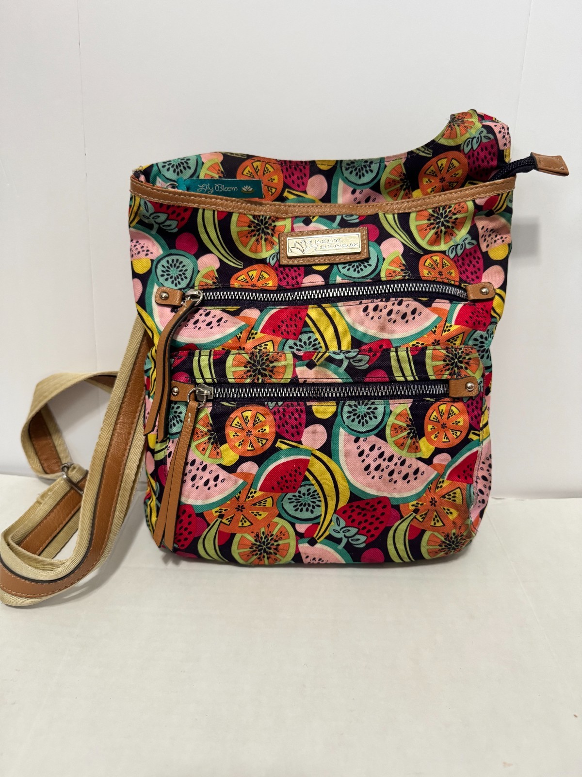 Lily Bloom Ivy Mid Crossbody Bag Fruit Fizz ECO Recycled