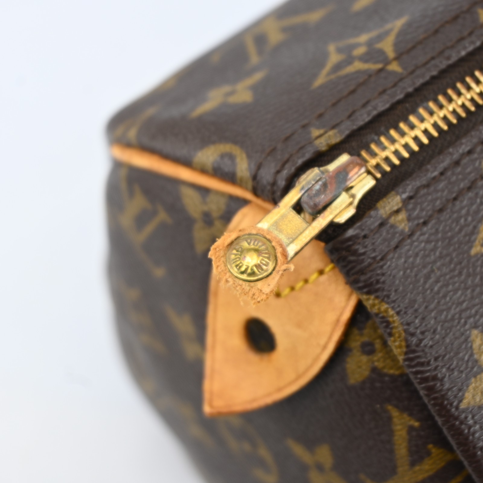 Auth LOUIS VUITTON Speedy 30 Monogram Handbag Monogram Canvas P5037YT805