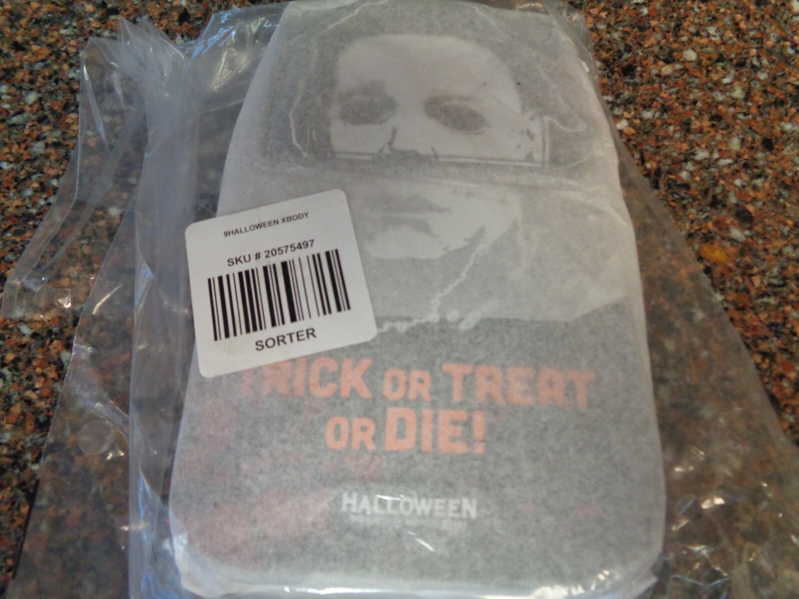 Halloween Michael Myers Crossbody Bag Trick or Treat or Die Snap Button New