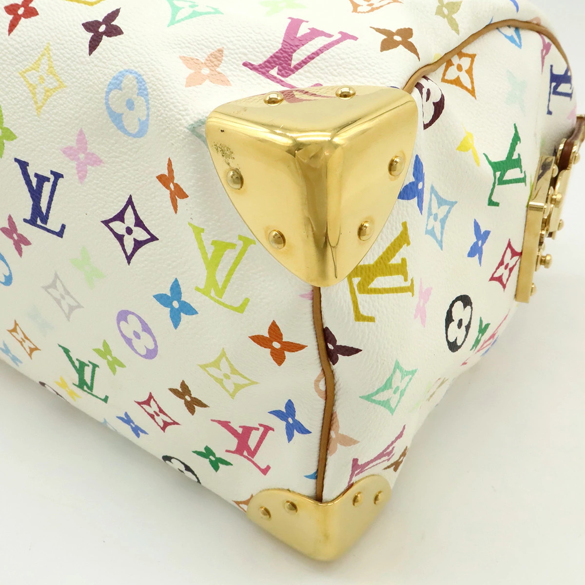 Louis Vuitton M92643 Handbag Logo Canvas Bronze Unisex #BLB3112