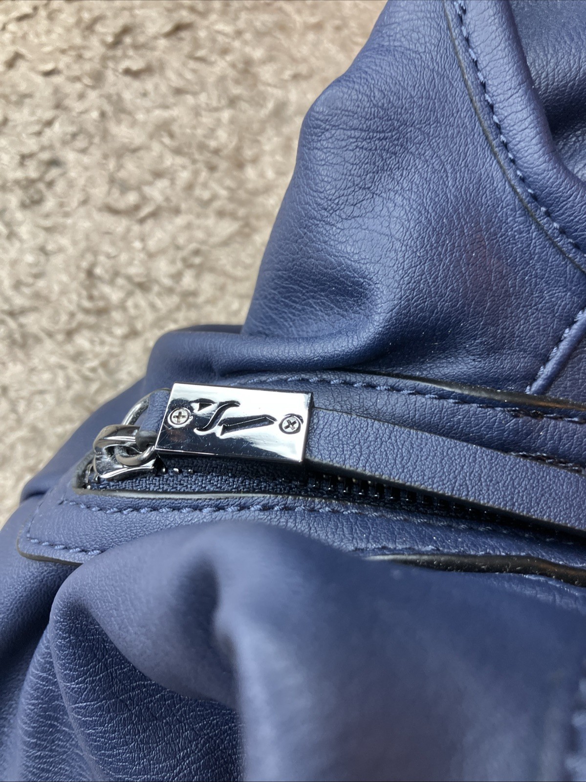 Vera Wang Faux Leather Purse “Contemporary HB Sidekick Satchel”