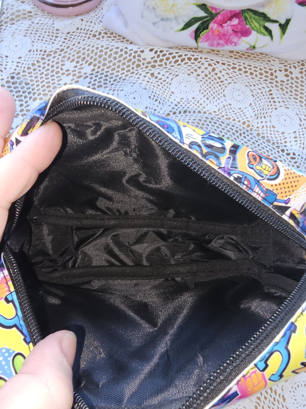 Trendy Urban Graffiti 🖌 Fashion Crossbody Bag Travel Pouch With Removable Strap