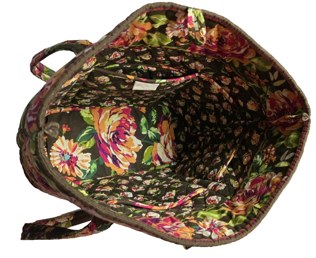 VERA BRADLEY “ENGLISH ROSE” Floral Tote Retired Pattern