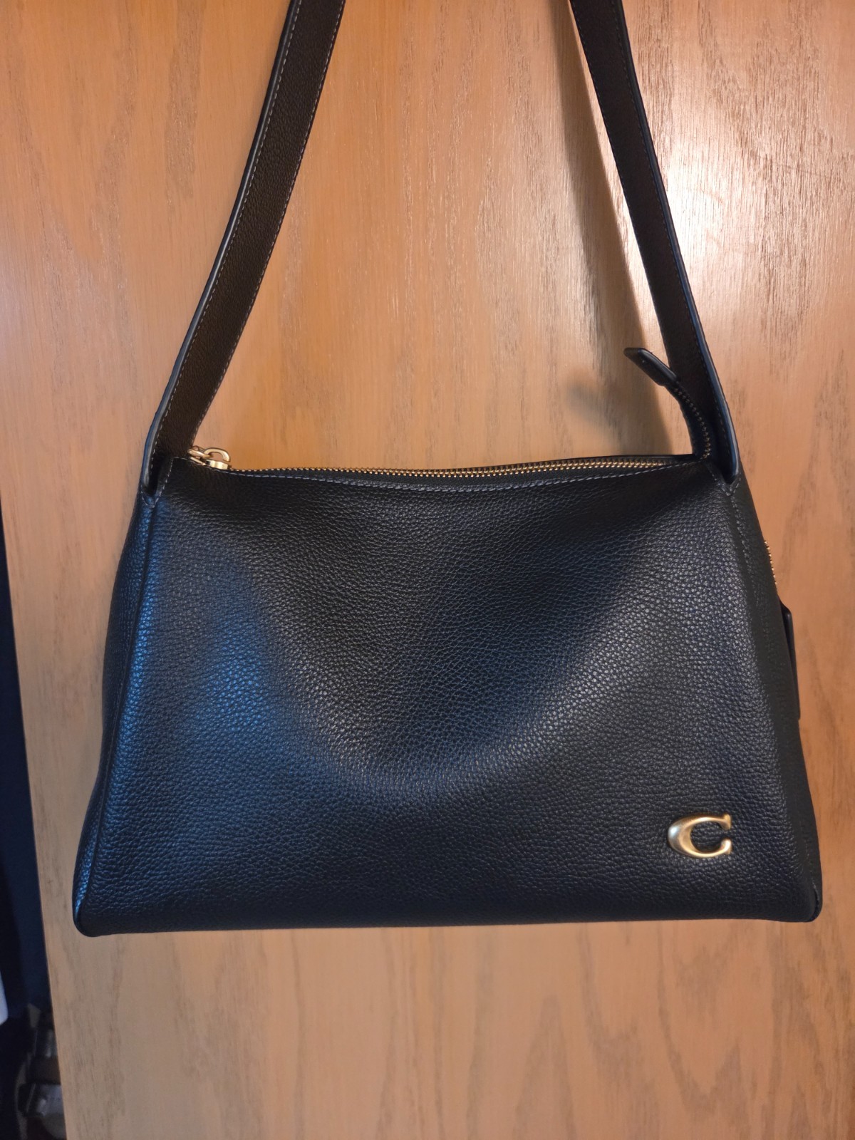Coach Lola Small Pebble Leather Shoulder Bag, NWOT