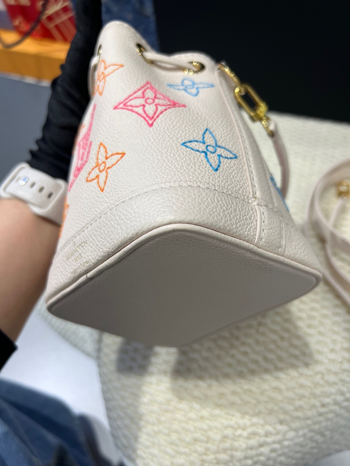 Louis Vuitton Nano Noé Bucket Bag Monogram Colorful Shoulder Bag [Duties Paid]