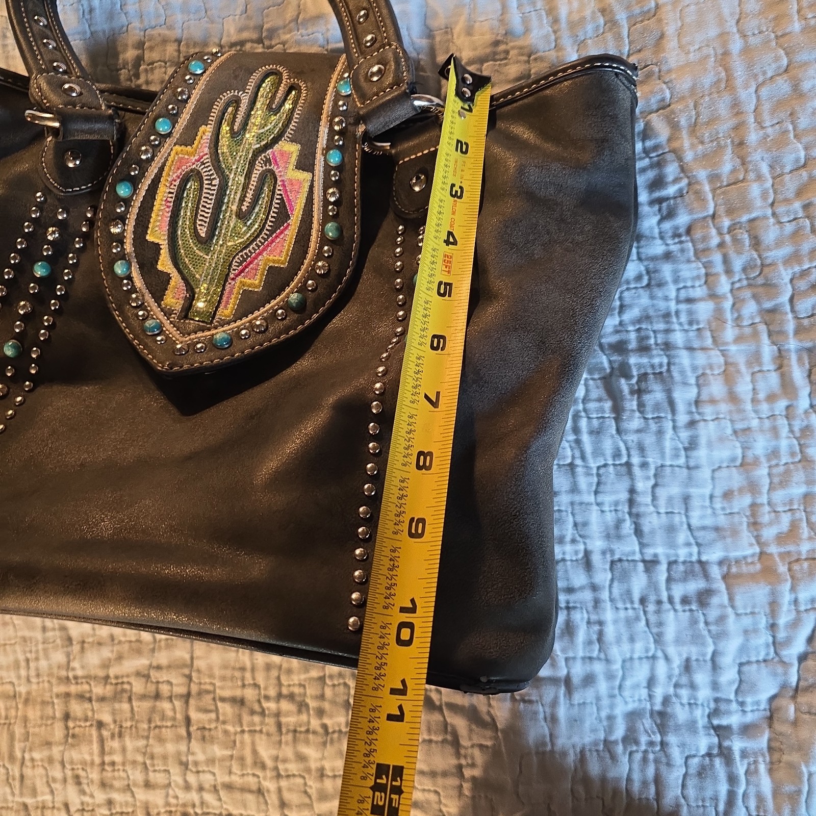 American Bling Western Cactus Style Conceal & Carry Shoulder Bag. 4